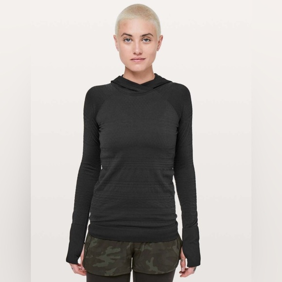 Lululemon Rest Less Hoodie Black Size 4 - Picture 1 of 9